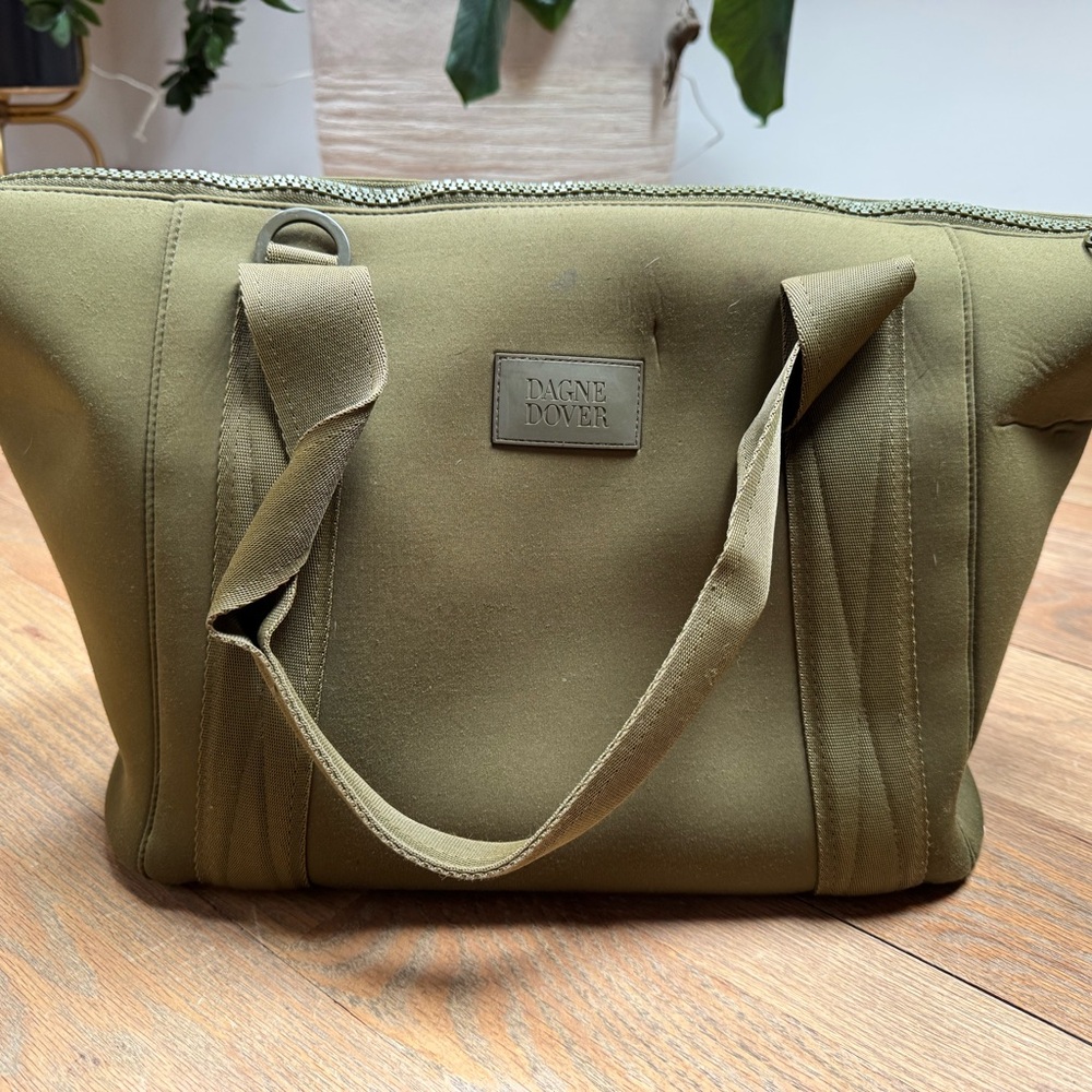 Dagne Dover “Landon” Olive Green Tote Bag